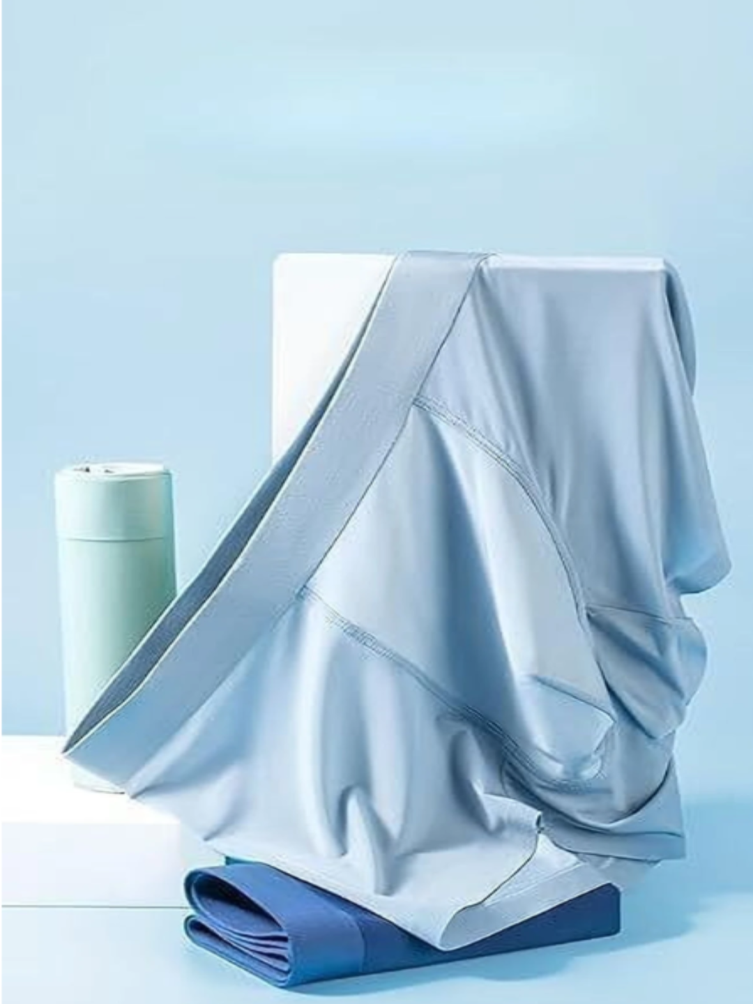 Men’s Ice Silk Briefs Boxers – Ultra Soft & Breathable (Pack of 3)