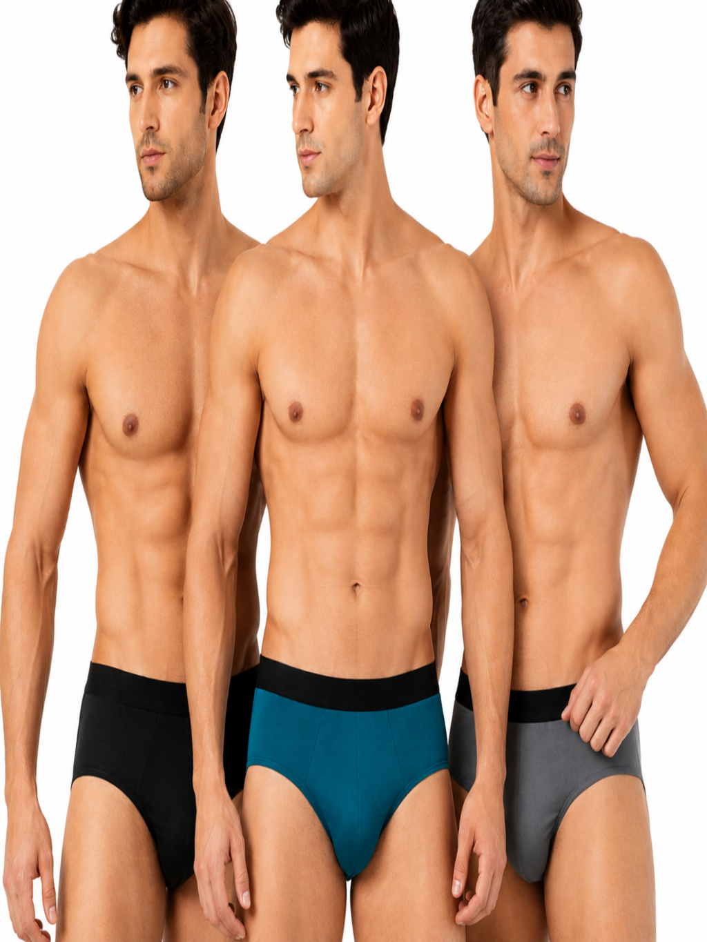 NOVORACART Men's Briefs | Quick Dry, Soft & Breathable Stretch Fabric | Everyday Innerwear