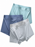 Men’s Ice Silk Briefs Boxers – Ultra Soft & Breathable (Pack of 3)