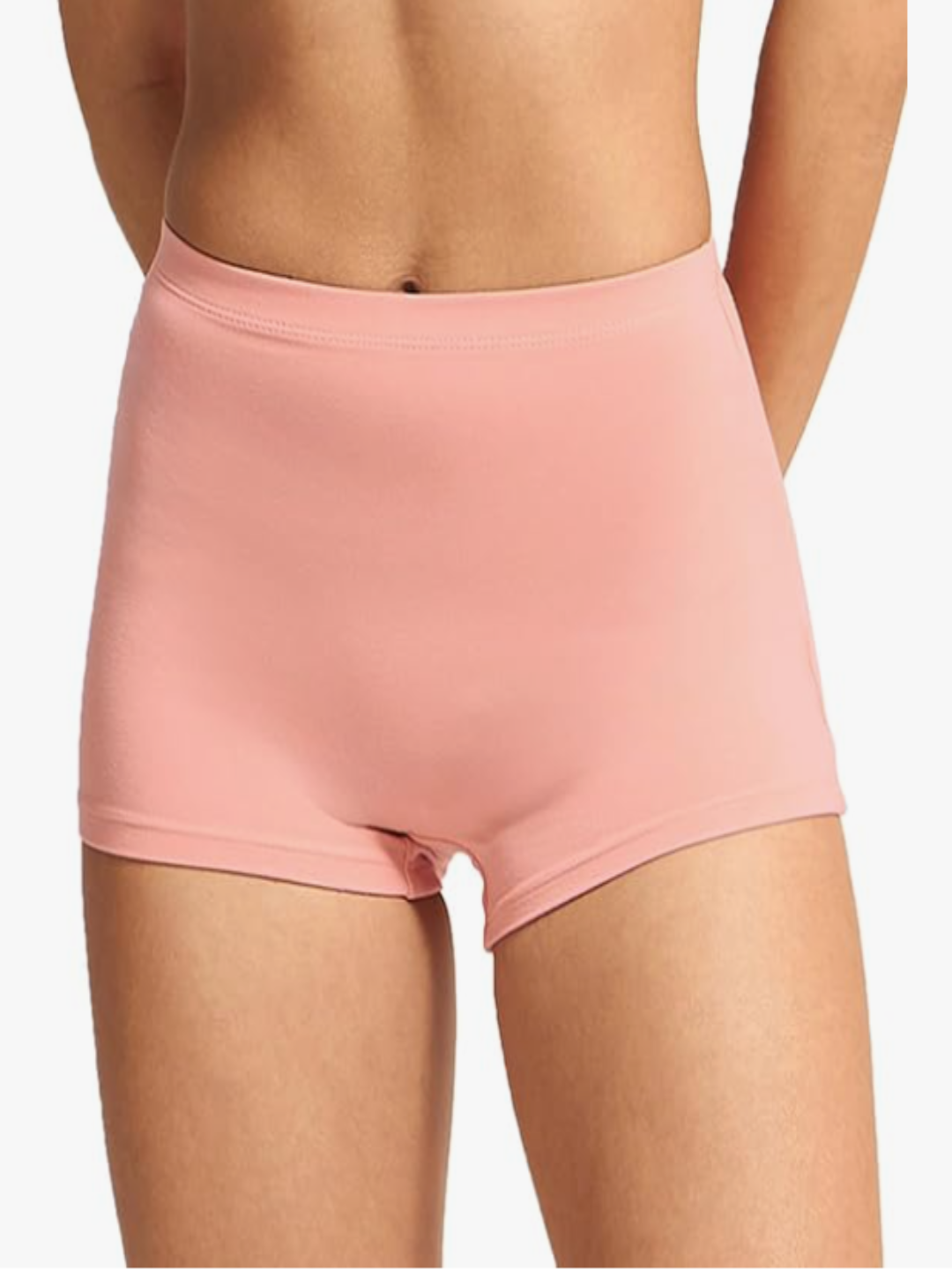 NOVORACART Women's Modal Spandex Boy Shorts Panties with No Marks Waistband Pack of 3