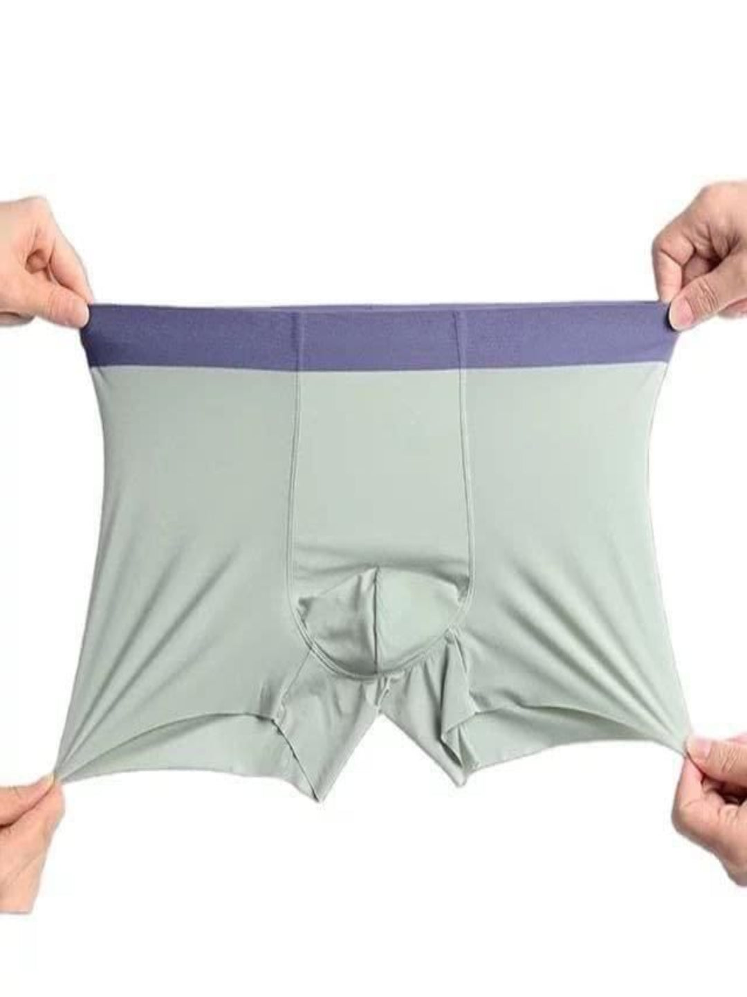 Men’s Ice Silk Briefs Boxers – Cooling & Breathable (Pack of 4)