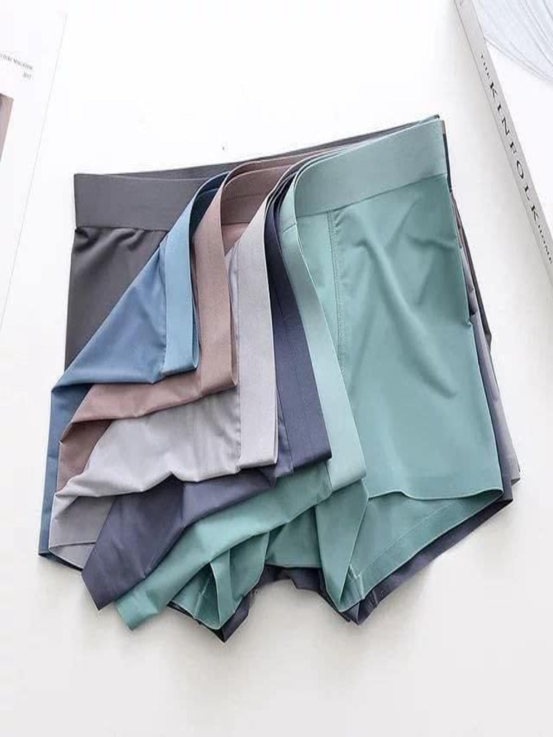 Men’s Ice Silk Briefs Boxers – Ultra Soft & Breathable (Pack of 3)