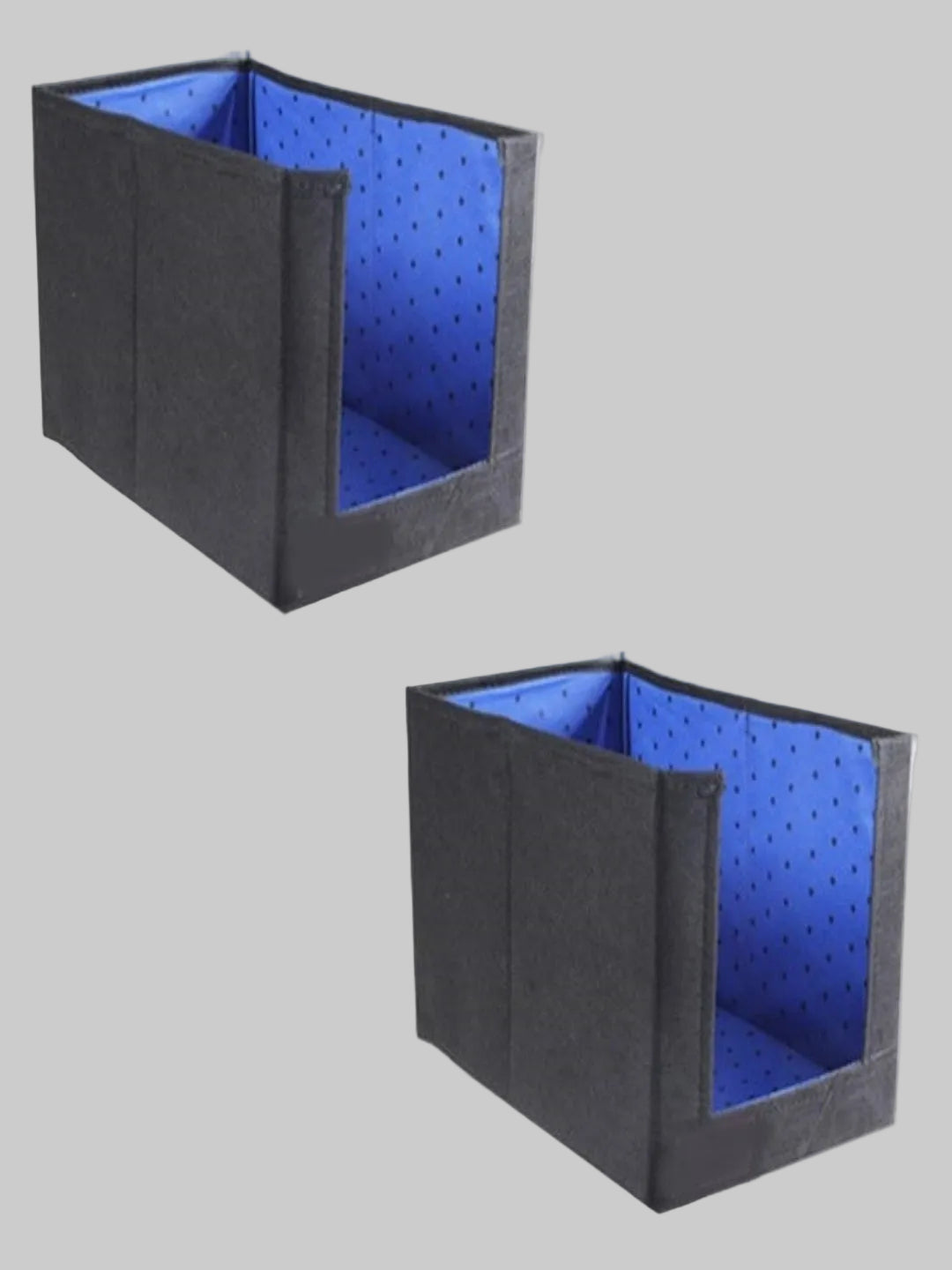 Foldable Non-Woven Shirt Stacker for Wardrobe Storage (Pack of 2)