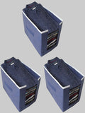 Foldable Non-Woven Shirt Organizer for Wardrobe Storage (Pack of 3)