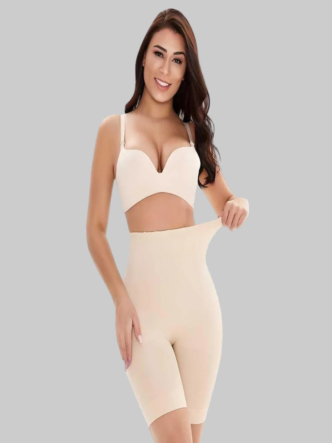 4-in-1 Seamless Slim Shapewear for Women – Tummy, Back, Thigh & Hip Control