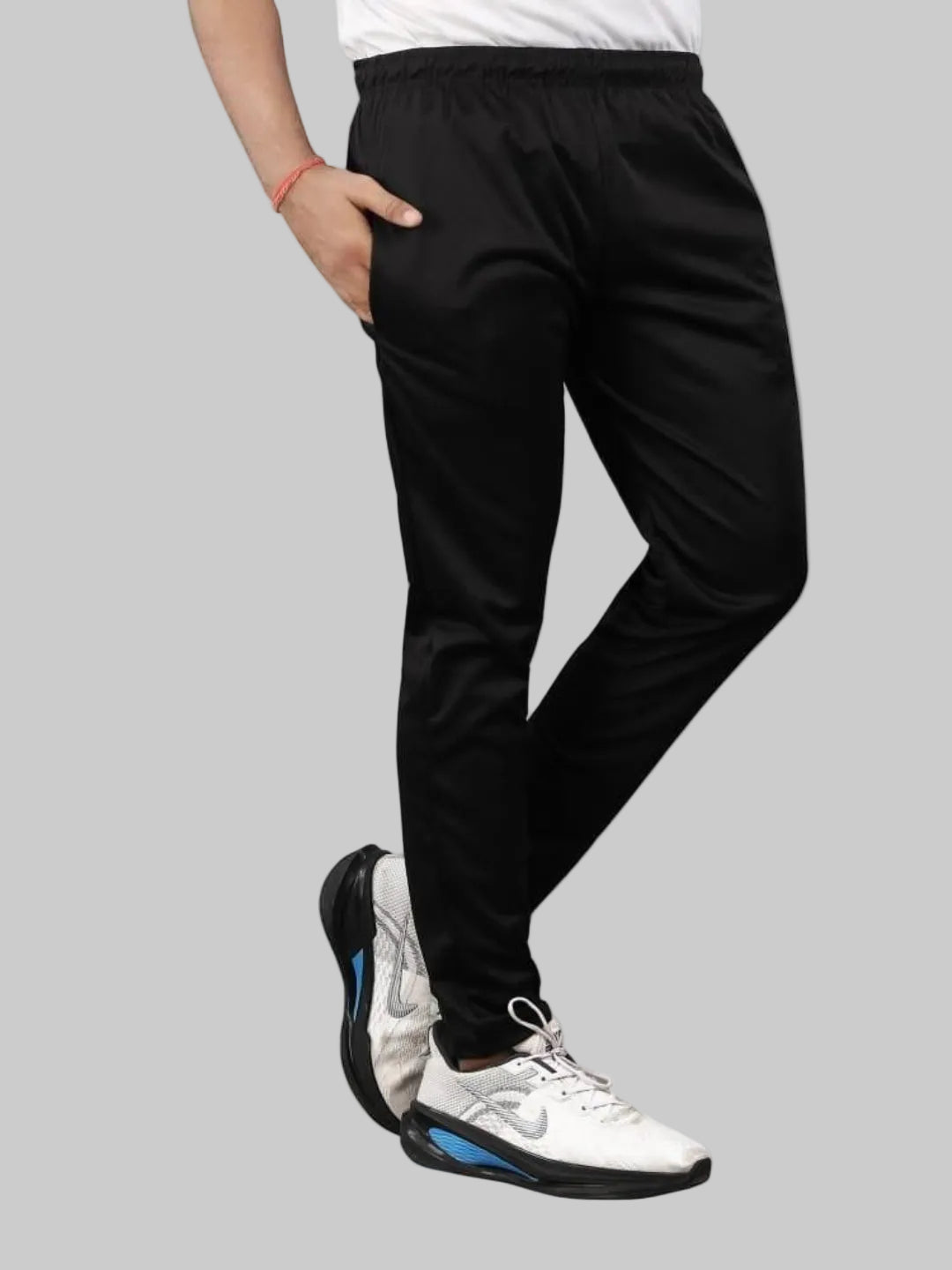 Men’s NS Lycra Track Pants Combo | Stretchable Sports & Gym Lower for Men | Slim Fit Workout Track Pants – Pack of 2