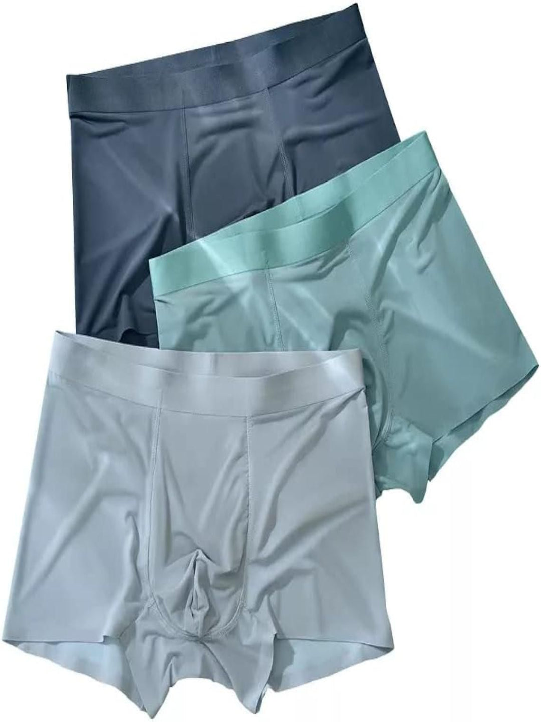 Men’s Ice Silk Briefs Boxers – Cooling & Breathable (Pack of 4)