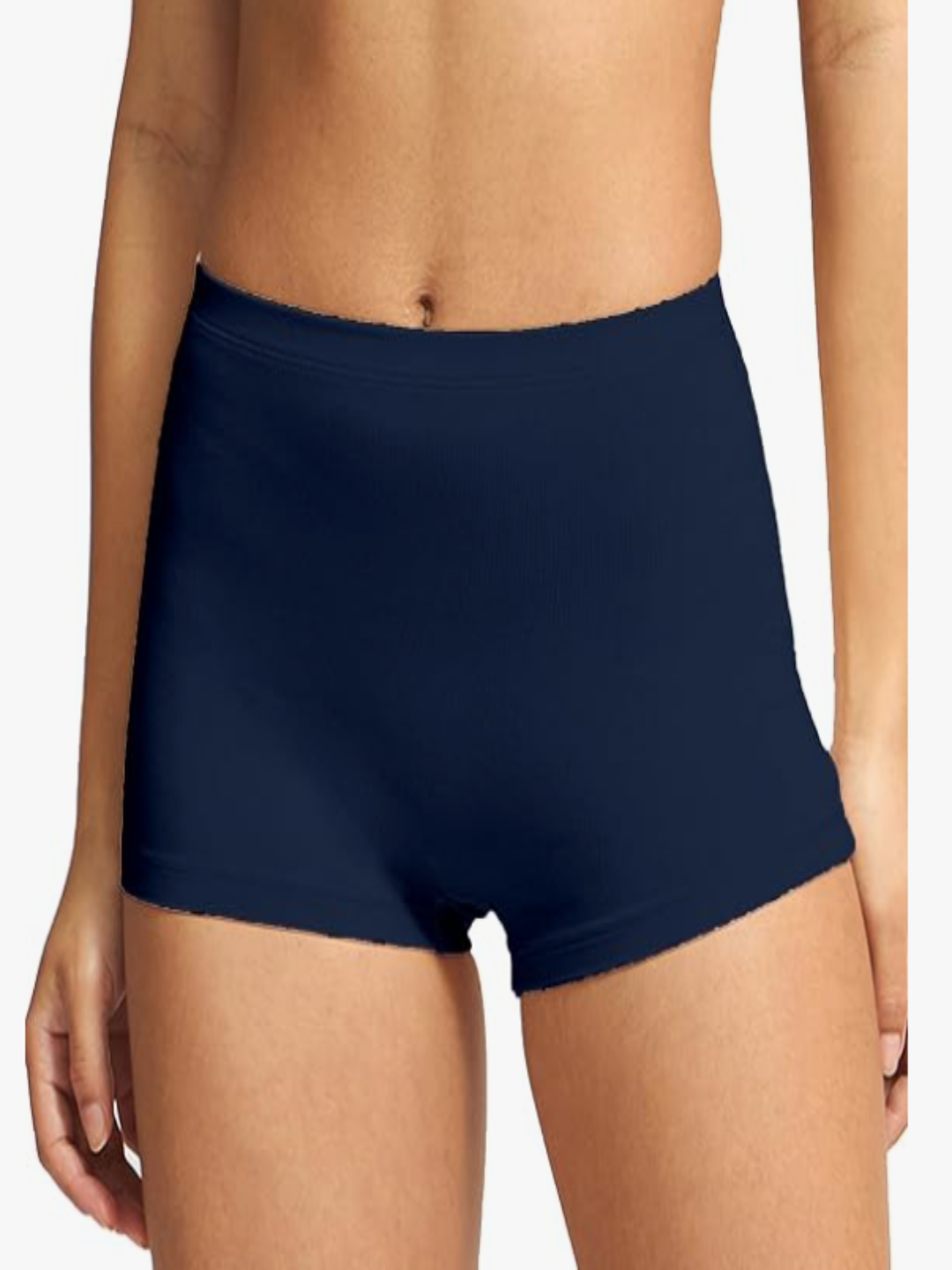 NOVORACART Women's Modal Spandex Boy Shorts Panties with No Marks Waistband Pack of 3