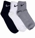 Ankle Length Sports Socks for Man | Breathable & Moisture Absorbent | Running, Gym & Sneaker | Pack of 3